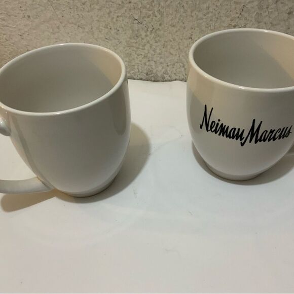 2 Coffee Mug Cup Neiman Marcus Store Shop M Ware - Picture 3 of 4